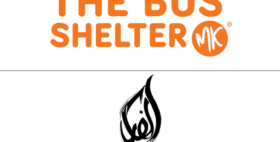 Logos for The Bus Shelter MK and Al Fikr