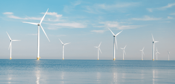 Image shows Off Shore Wind Farm