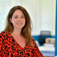 Helen Orme, Head of Customer Engagement, photographed in the Sava offices