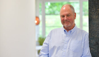 Neil Cutland, Sava's Consultancy Director, photographed in the Sava offices