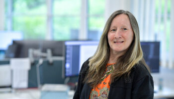 Julie Vidal, Sava's Technical and Learner Coordinator, photographed in the Sava offices